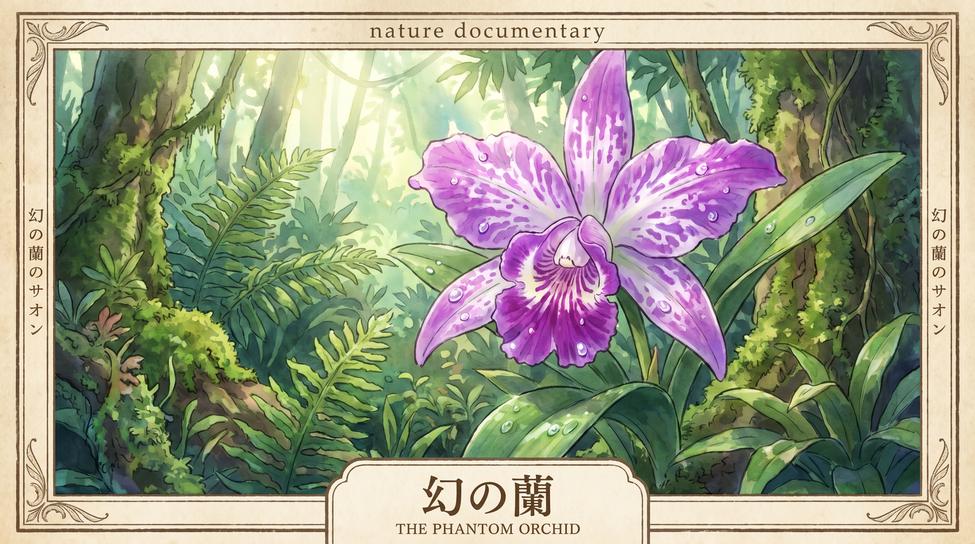 人兽稀有兰花植物视频教程